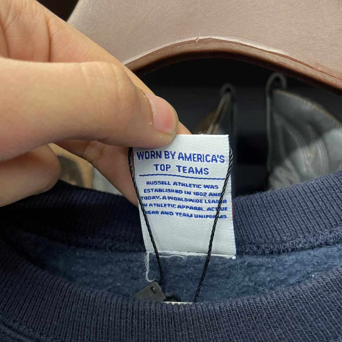 90s 러셀 어센틱 USA 블랭크 빈티지 맨투맨 스웻 셔츠 N107 상품이미지8