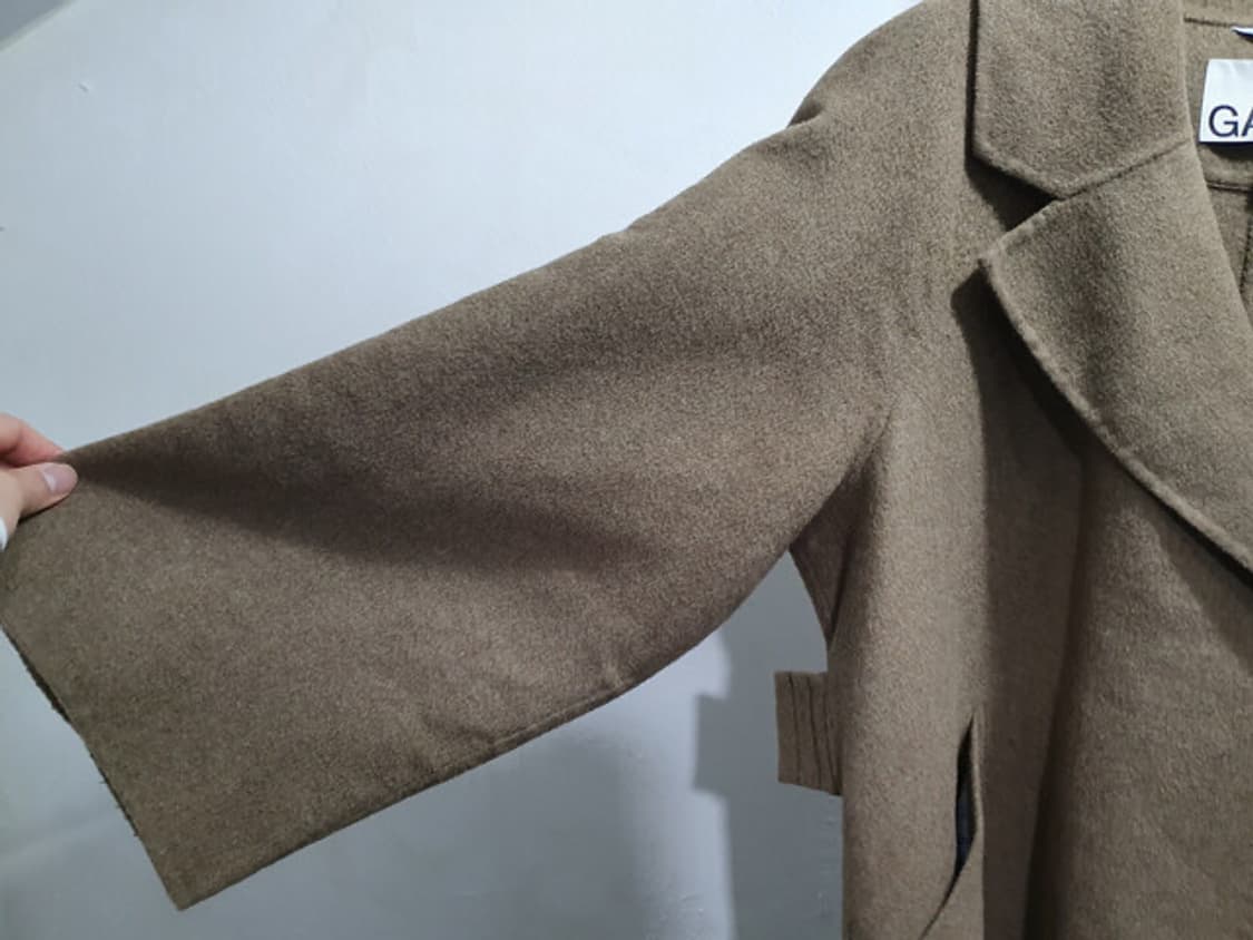 GANNI 가니 울 롱코트 36 #524J 상품이미지5