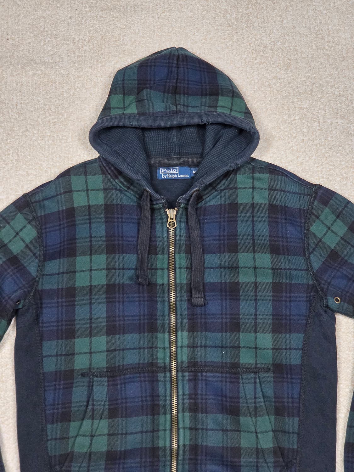 [폴로 랄프로렌] 블랙와치 타탄 체크 후드 집업 | 00264 상품이미지2