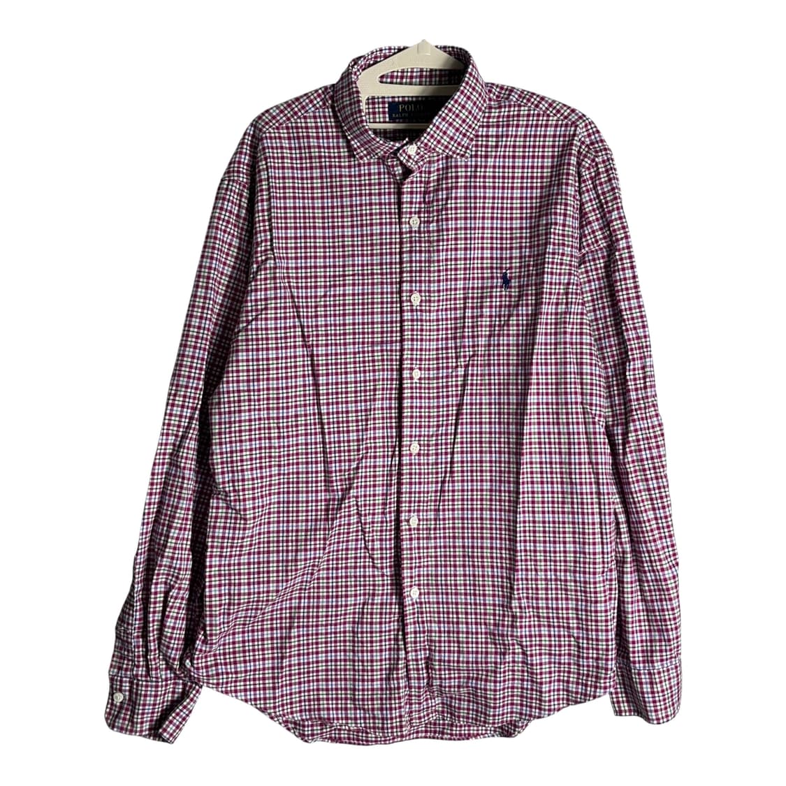 [POLO RALPH LAUREN] 폴로랄프로렌 클래식핏 퍼플 체크 셔츠 상품이미지1