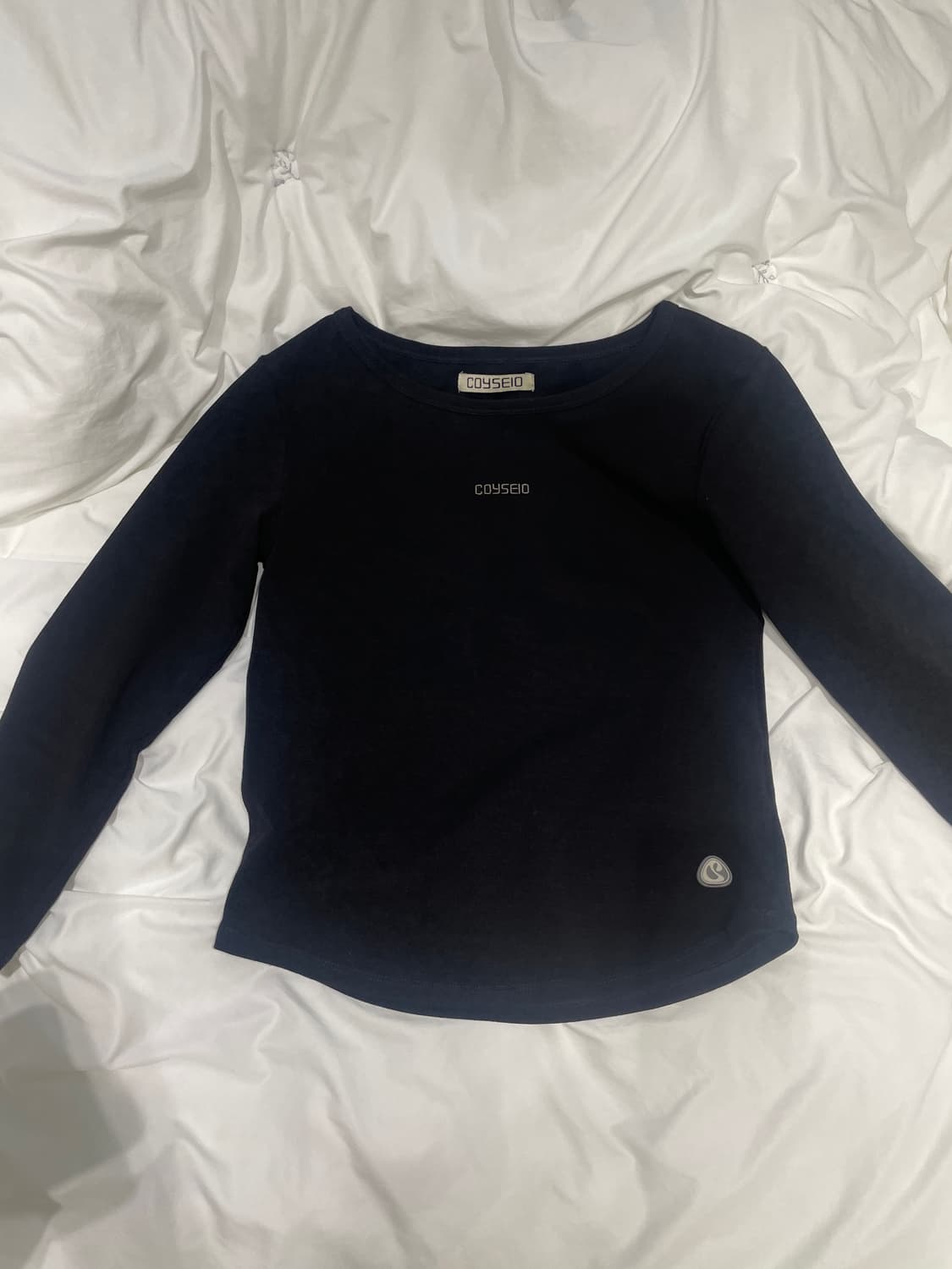 코이세이오 미니 로고 카프리 티셔츠 상품이미지1