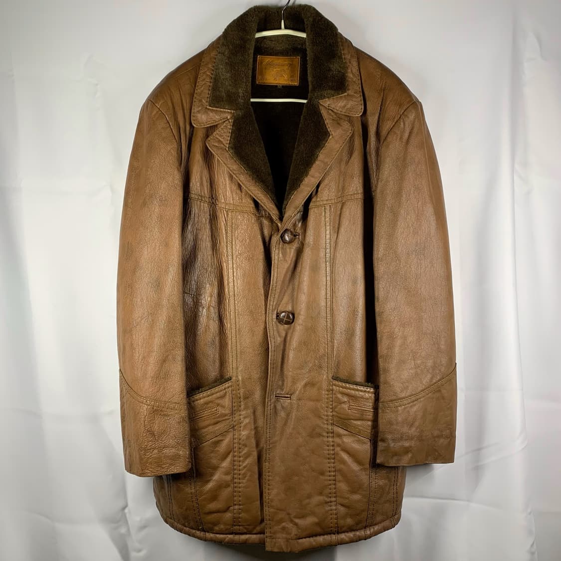 [XL] Mustang Spain 리얼 레더 버튼다운 재킷 상품이미지2