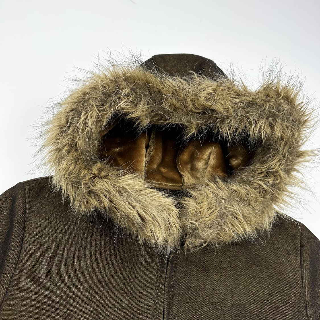 VTG 빈티지 브라운 우먼 후디 자켓 (S 여성추천) 상품이미지4