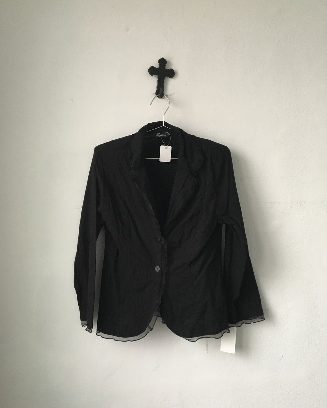 Lace trimming jacket 상품이미지1