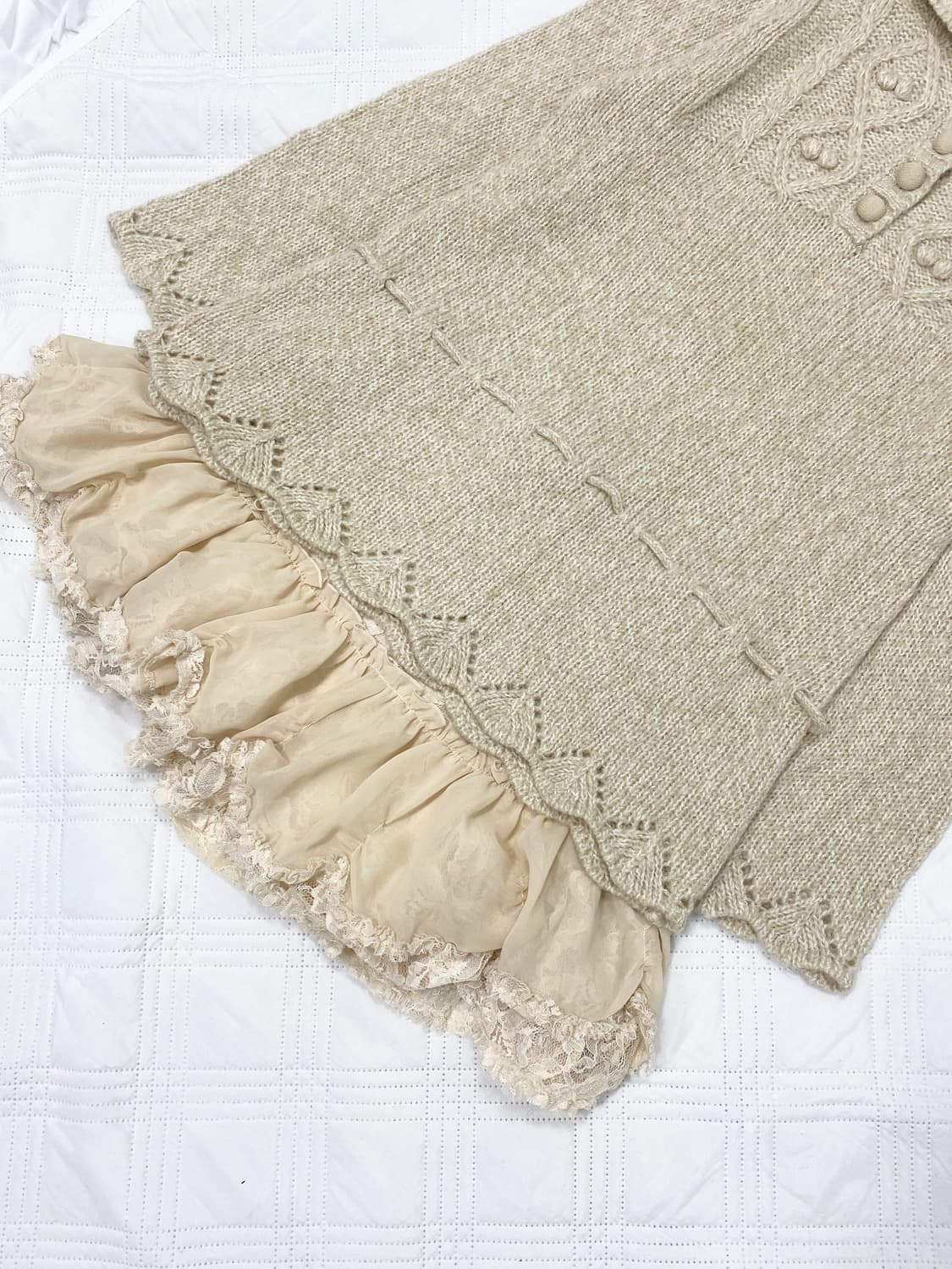 ꒰ঌ 코리락쿠마 폼폼이 후드 니트 ໒꒱ 상품이미지3