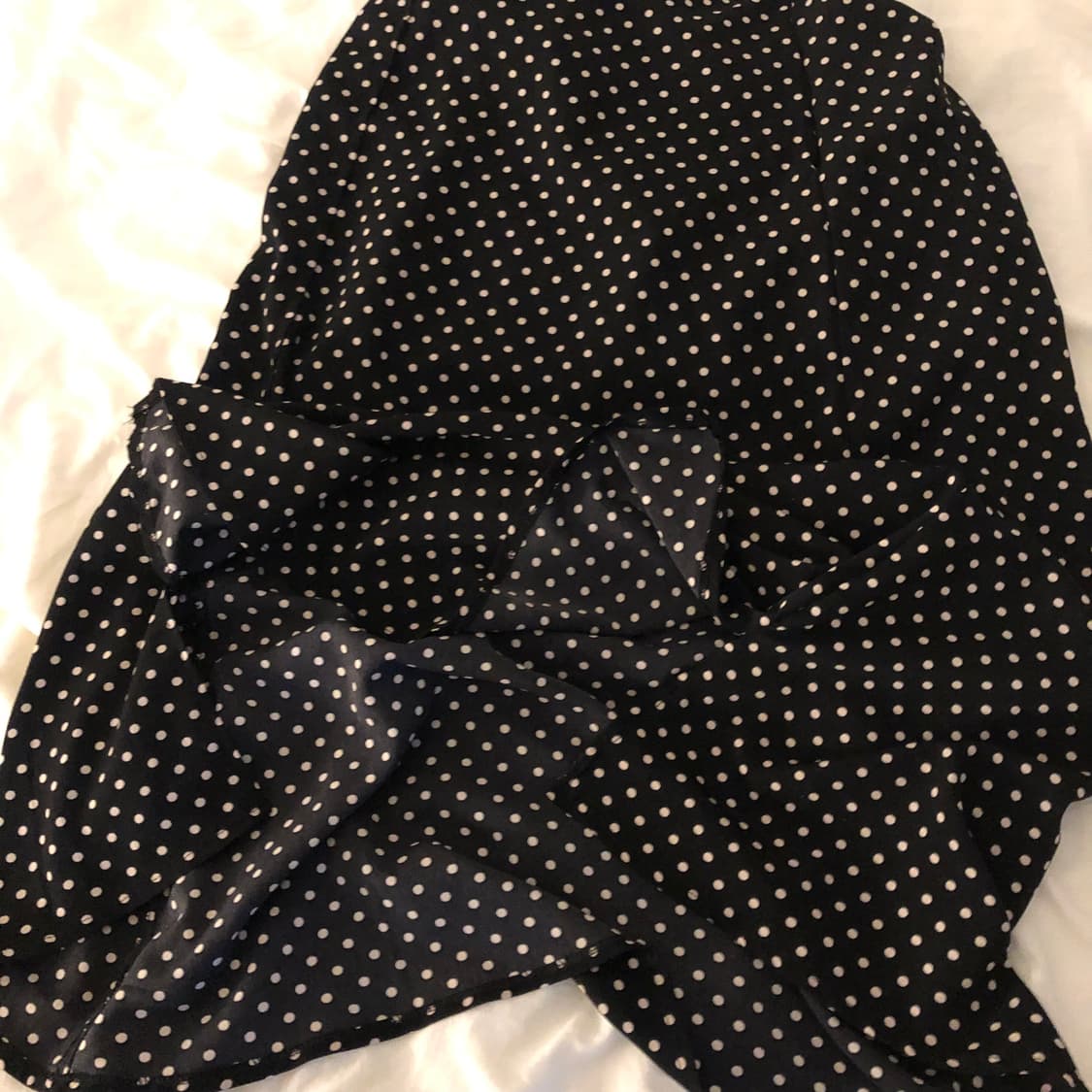 도트패턴 롱스커트  상품이미지2