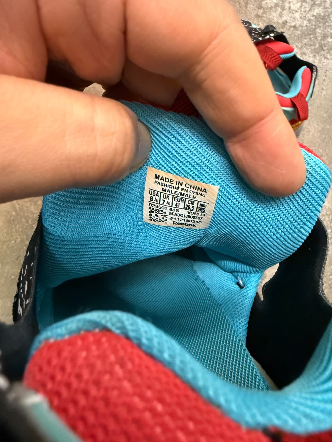 리복 인스타펌프 스플레터 팩 퓨리 265mm 상품이미지5