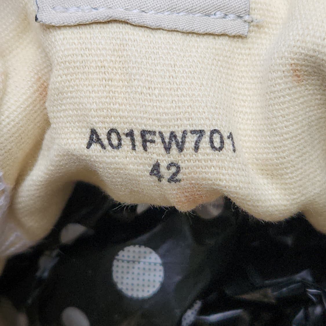 [42] 메종미하라 야스히로 피터슨23 OG 솔 캔버스 하이탑 스니커즈 상품이미지9