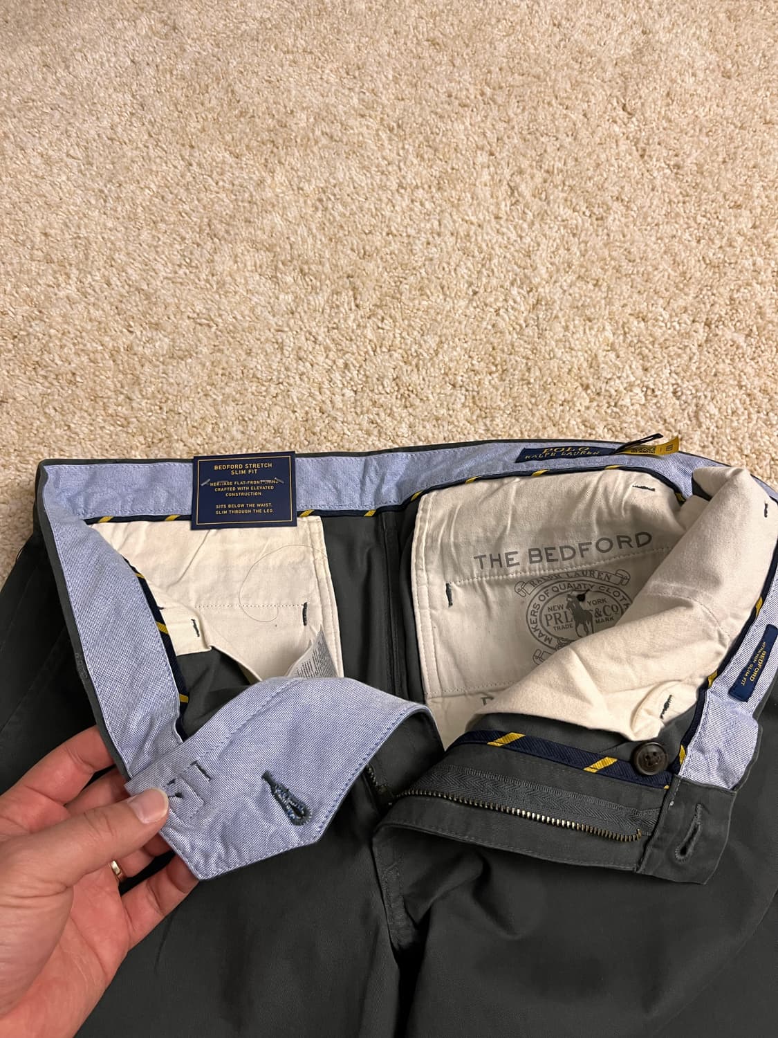 [미국직배송/새제품] 폴로 랄프로렌 베드포드 스트레치 슬림핏 치노 상품이미지8