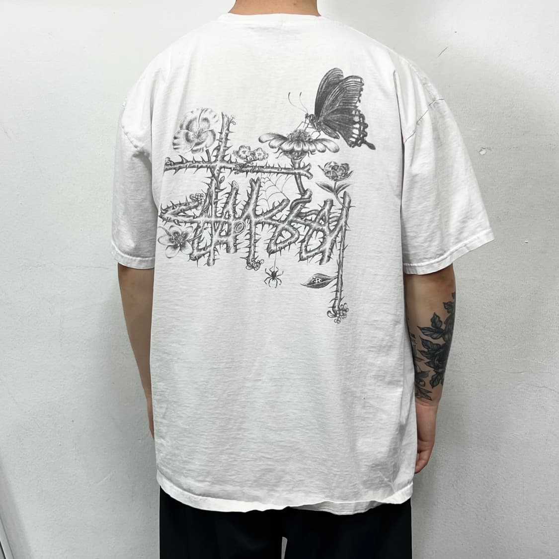 스투시 인 블룸 반팔 화이트 상품이미지4