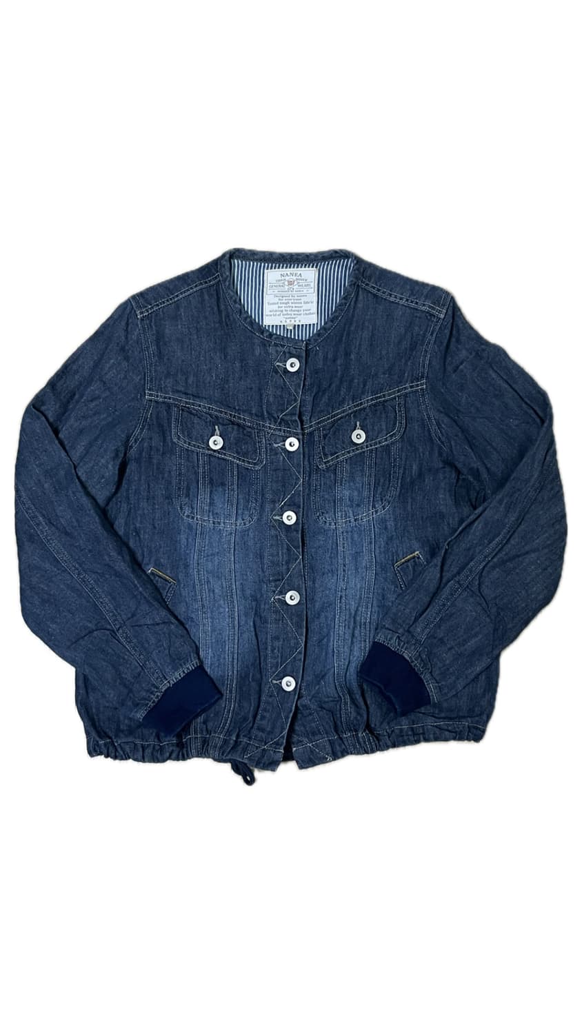 Nanea 노카라 데님 자켓 상품이미지6