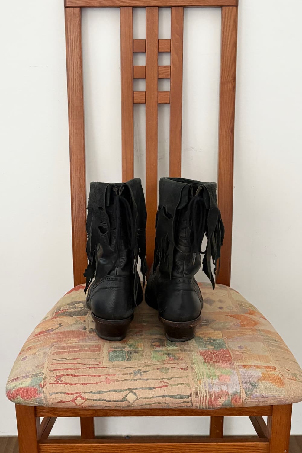 Alfredo Bannister Fringe Western Boots 상품이미지4