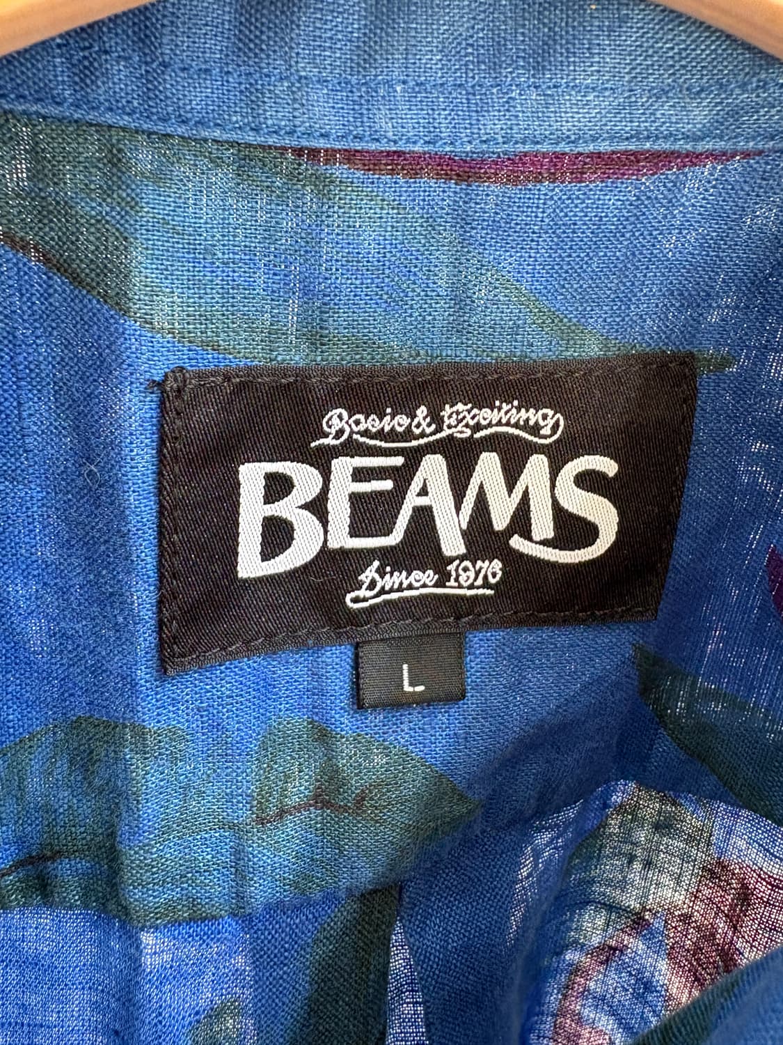 BEAMS 하와이안셔츠 상품이미지5