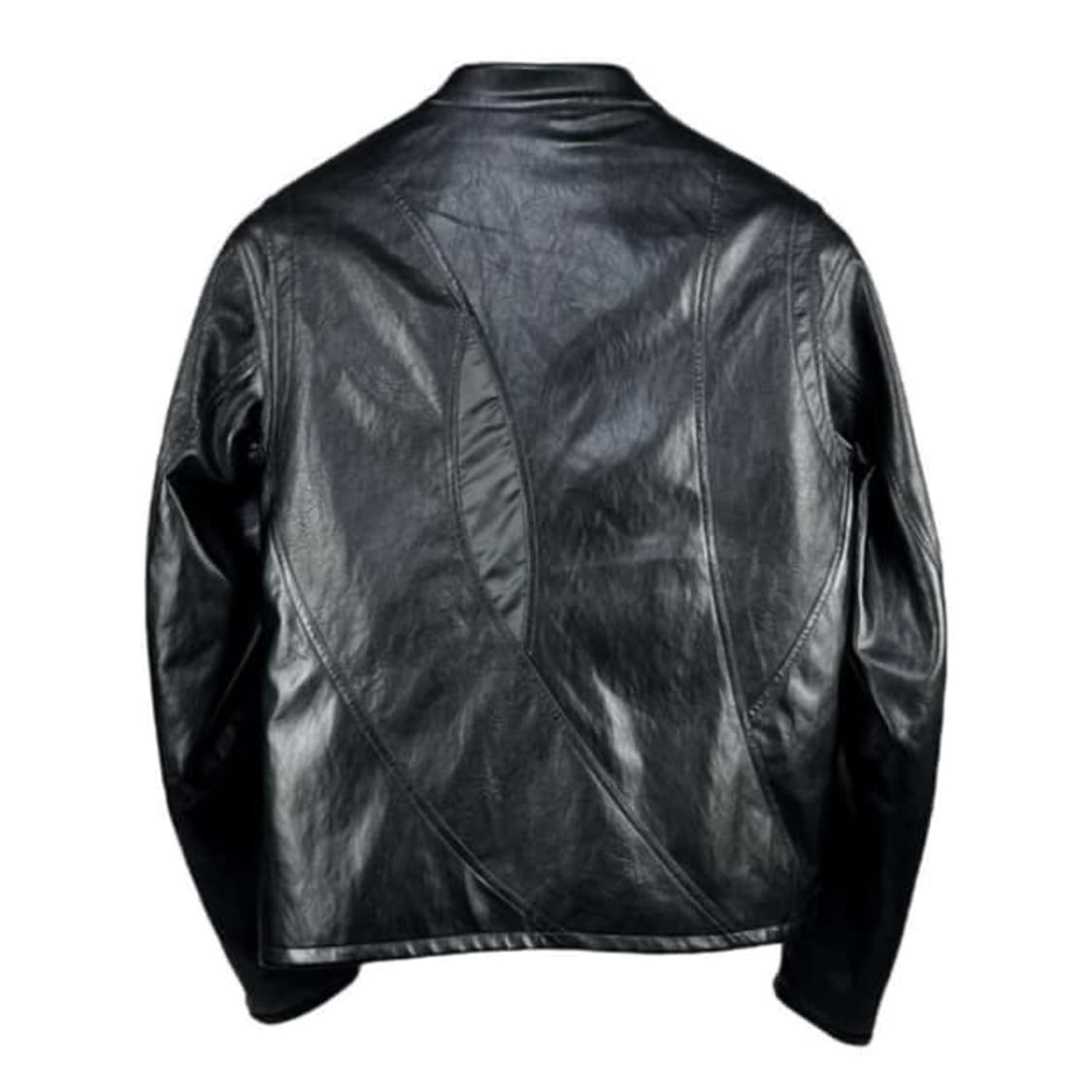 써저리 커브 레이어드 레더 자켓 S 상품이미지2