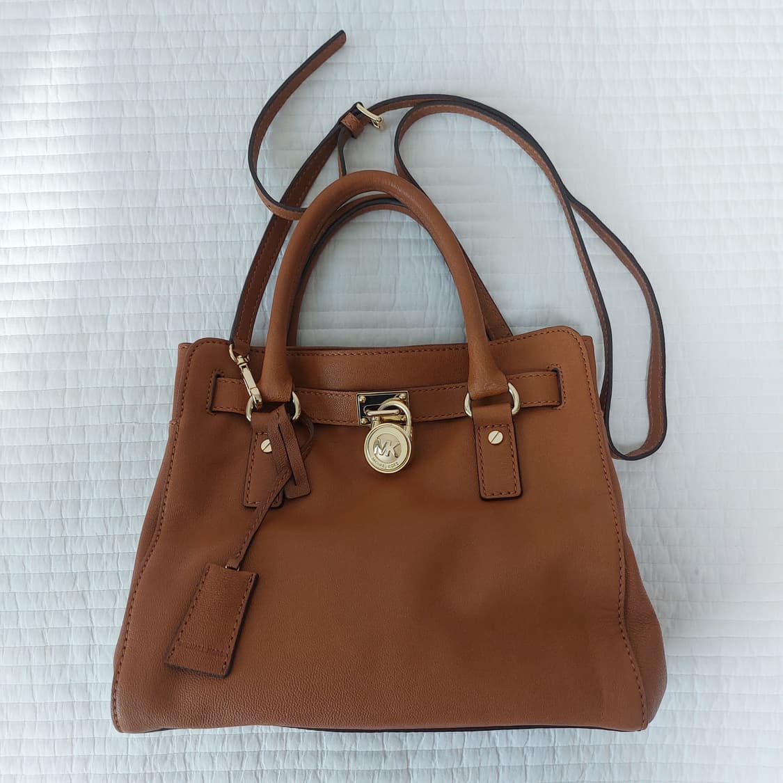 마이클 코어스 브라운 토트백 숄더백 가죽 가방 지갑 세트 상품이미지2