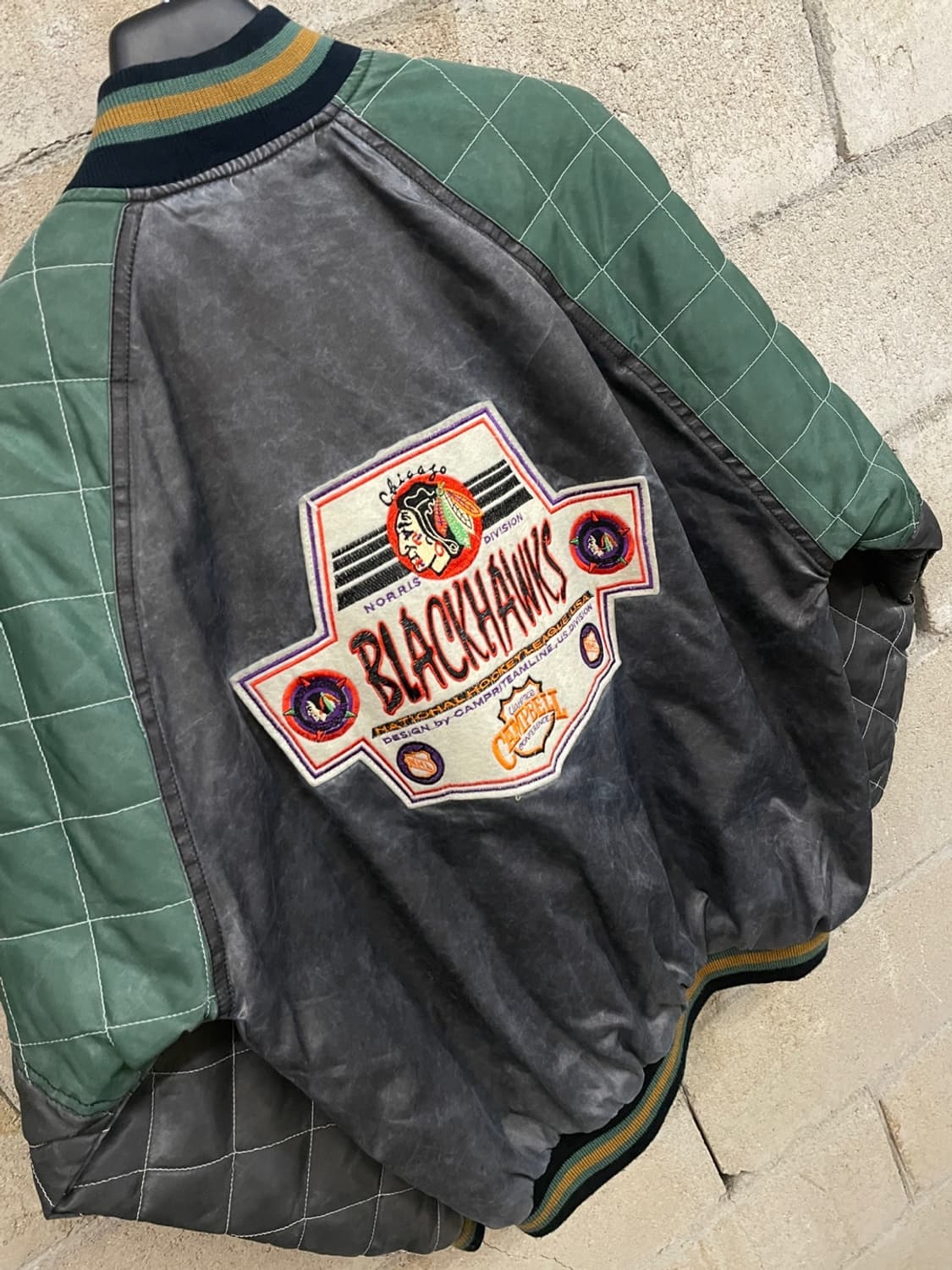 스타터 시카고 블랙호크스 스타디움 자켓 상품이미지5