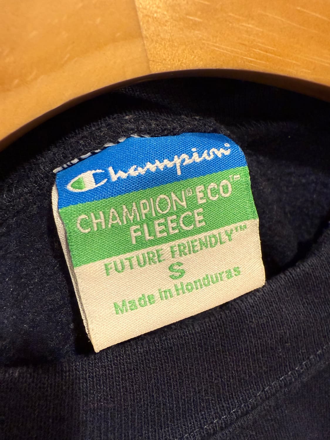 챔피온 보스턴 부클로고 네이비 맨투맨  상품이미지2