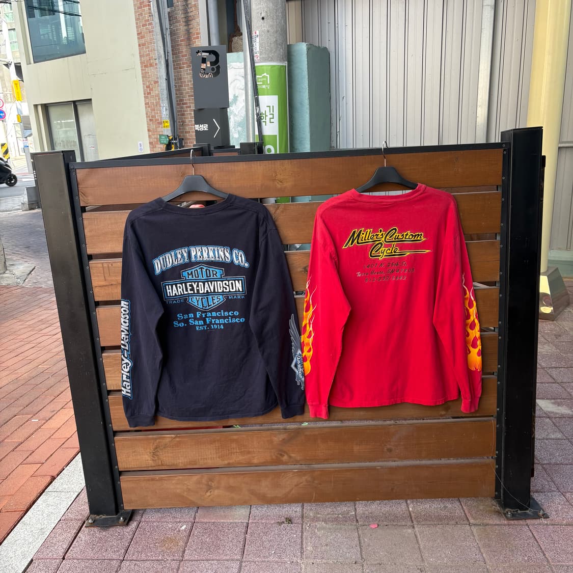 빈티지 헤인즈 롱슬리브 티셔츠 상품이미지6