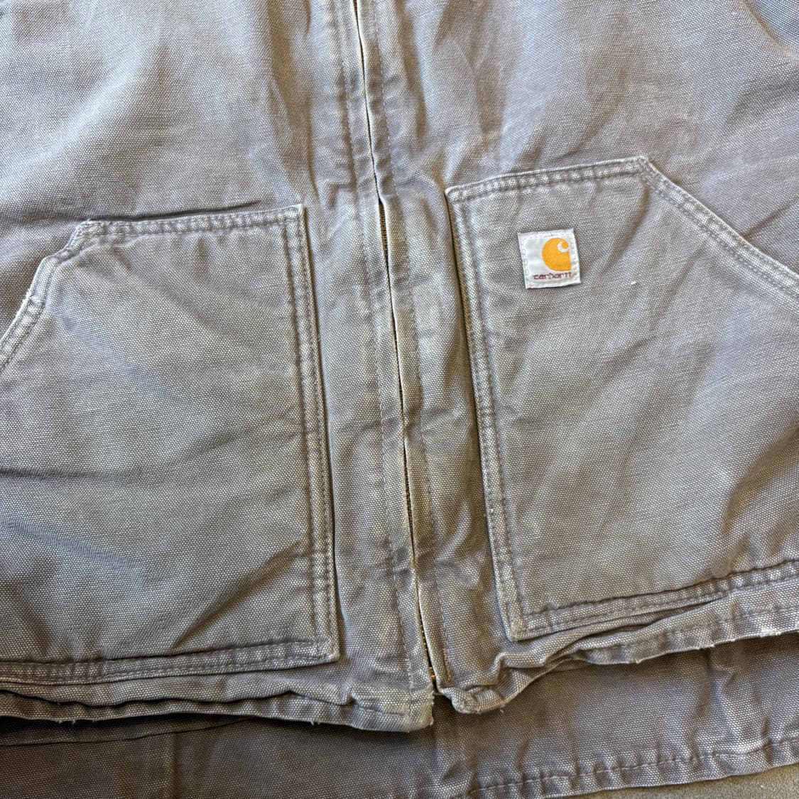 칼하트 정품 라이트퍼플 쉐르파 베스트 자켓 상품이미지8