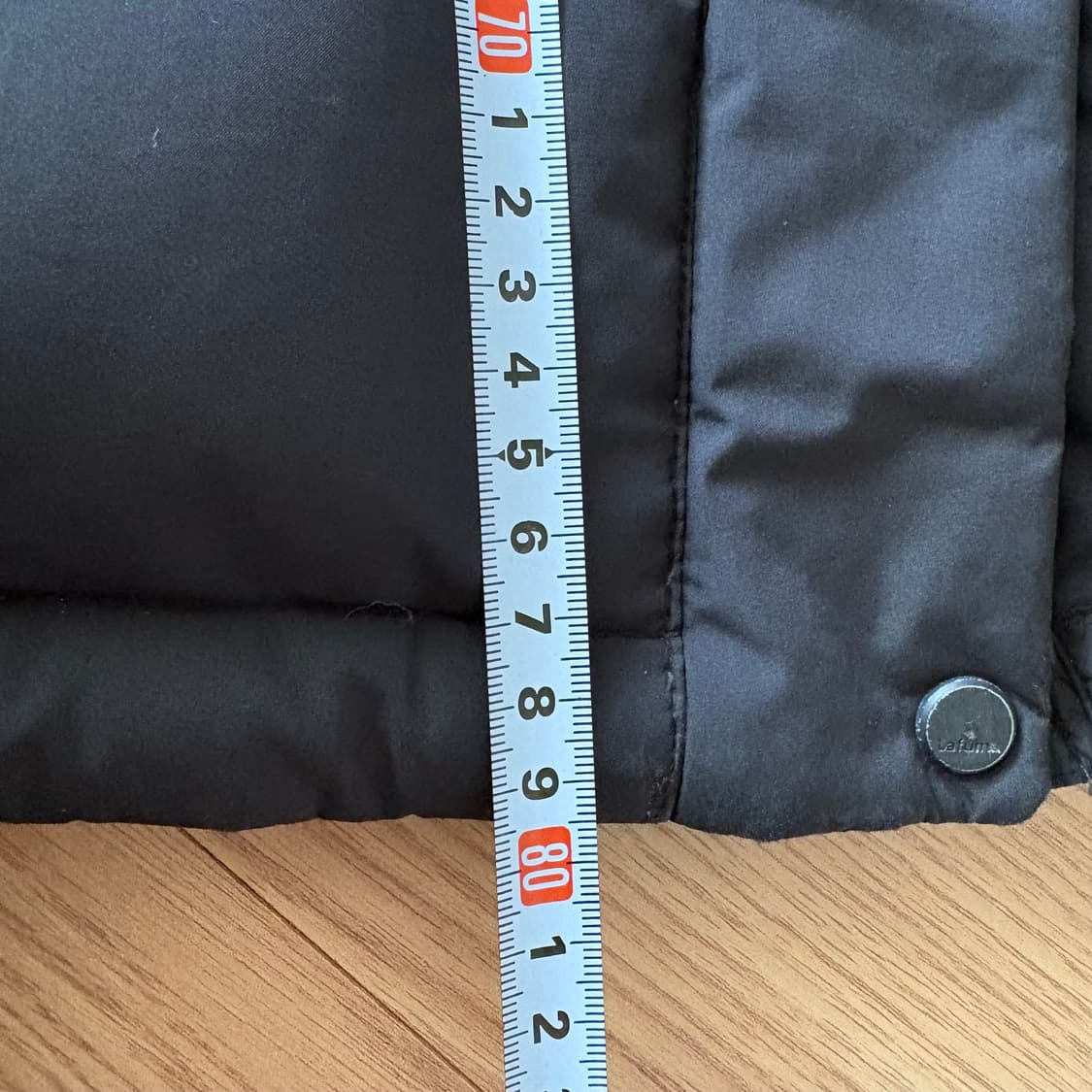 라푸마 블랙 구스다운 롱패딩 점퍼 160 상품이미지9