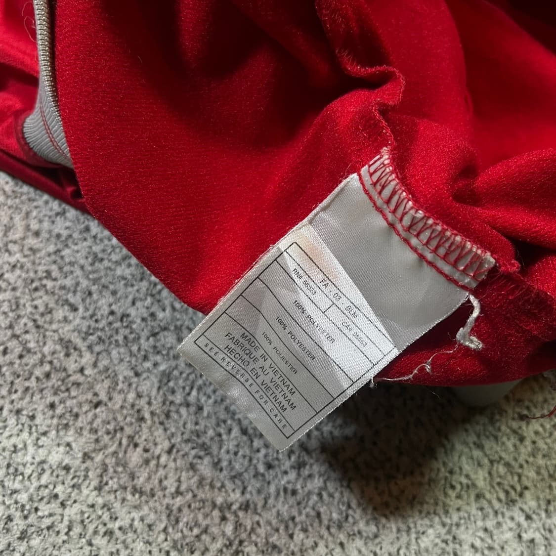 나이키 올드스쿨 오하이오 스테이트 버키스 빅로고 트랙탑 져지 상품이미지5