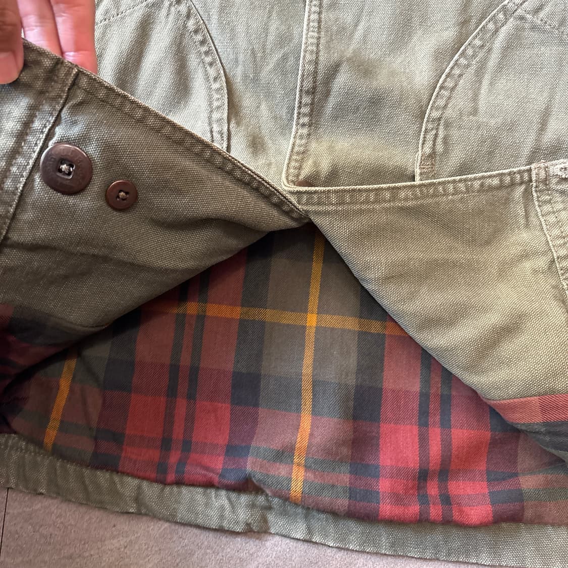 L.L.bean 엘엘빈 카키 헌팅 자켓 상품이미지7