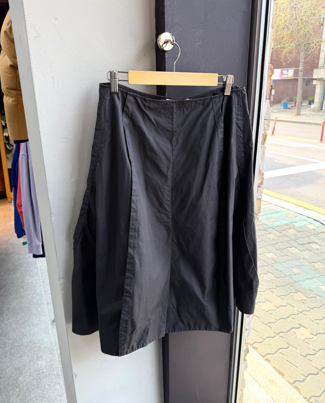 40/ 질샌더 코튼 플레어 스커트 상품이미지2