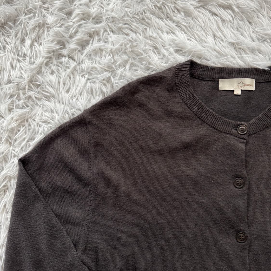 LOGOS 일본빈티지 니트 가디건 로고스 빈티지니트가디건 로고스가디건 상품이미지1