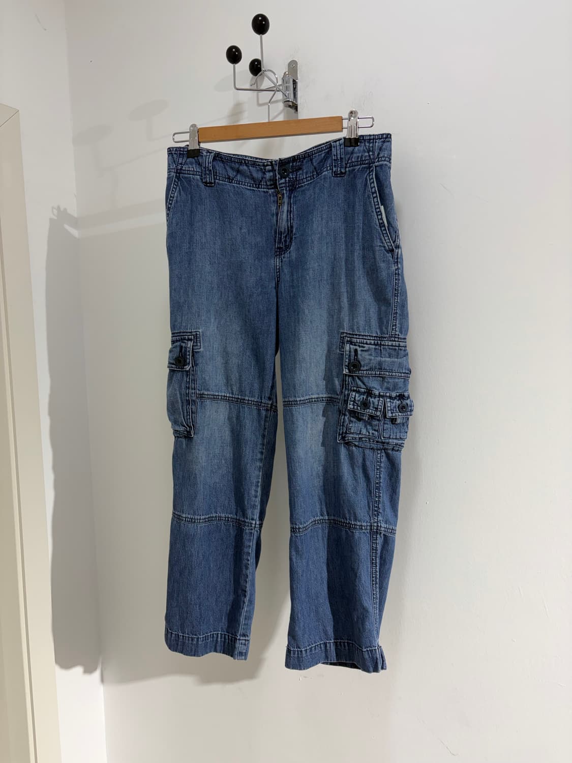 90s 폴로 LAUREN JEANS COMPANY 데님 탄창 카고 팬츠 상품이미지3