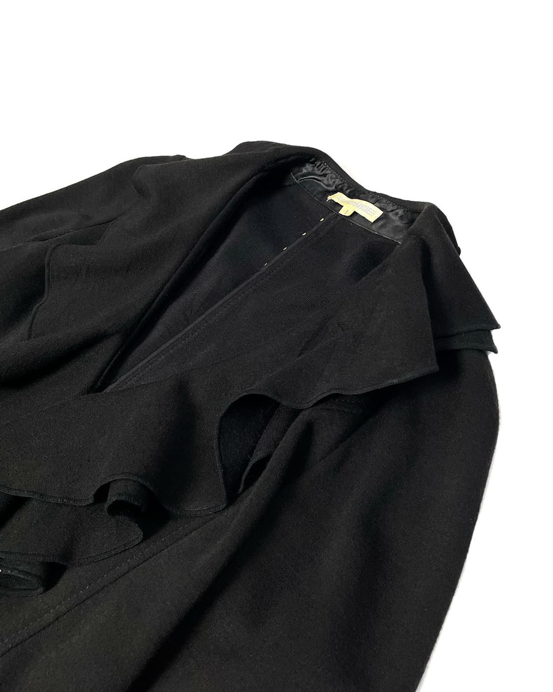 NARACAMIC 프릴 울 셔츠 자켓 상품이미지3