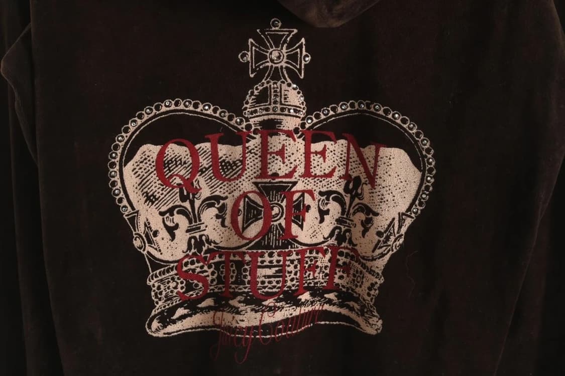 JUICY COUTURE 쥬시꾸뛰르 후드집업 갸루 y2k 와투케 펑크 상품이미지6