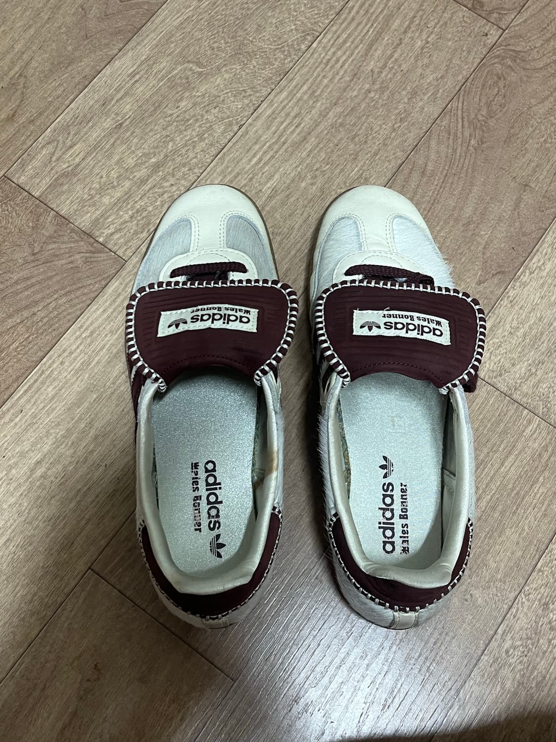 아디다스 웨일스 보너 화이트 미스테리 브라운 상품이미지3