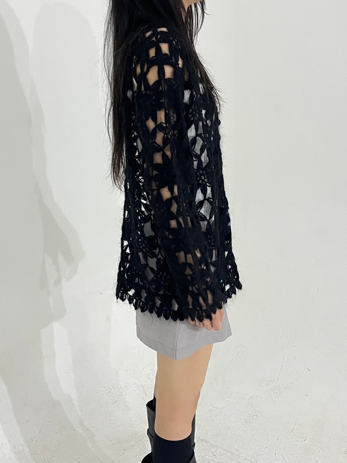 Ketty Hairy croche cardigan 상품이미지5