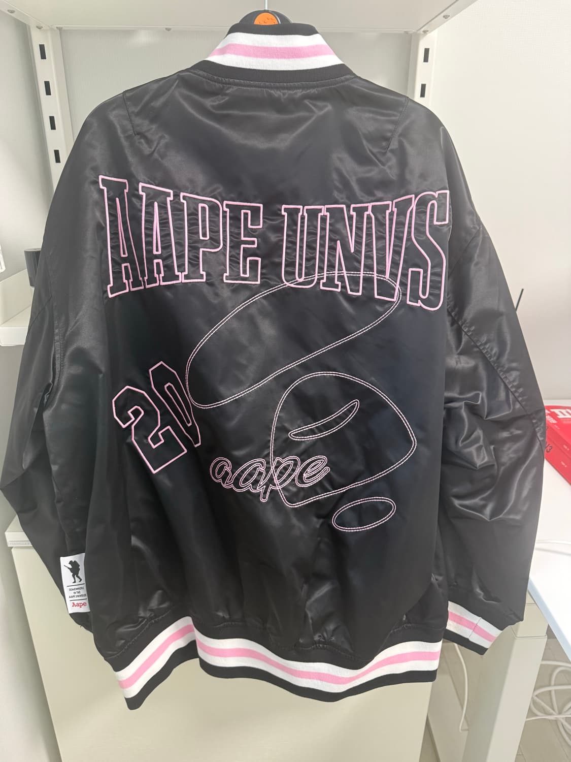 Aape_베이프(light welight jacket XS블랙/핑크) 상품이미지4