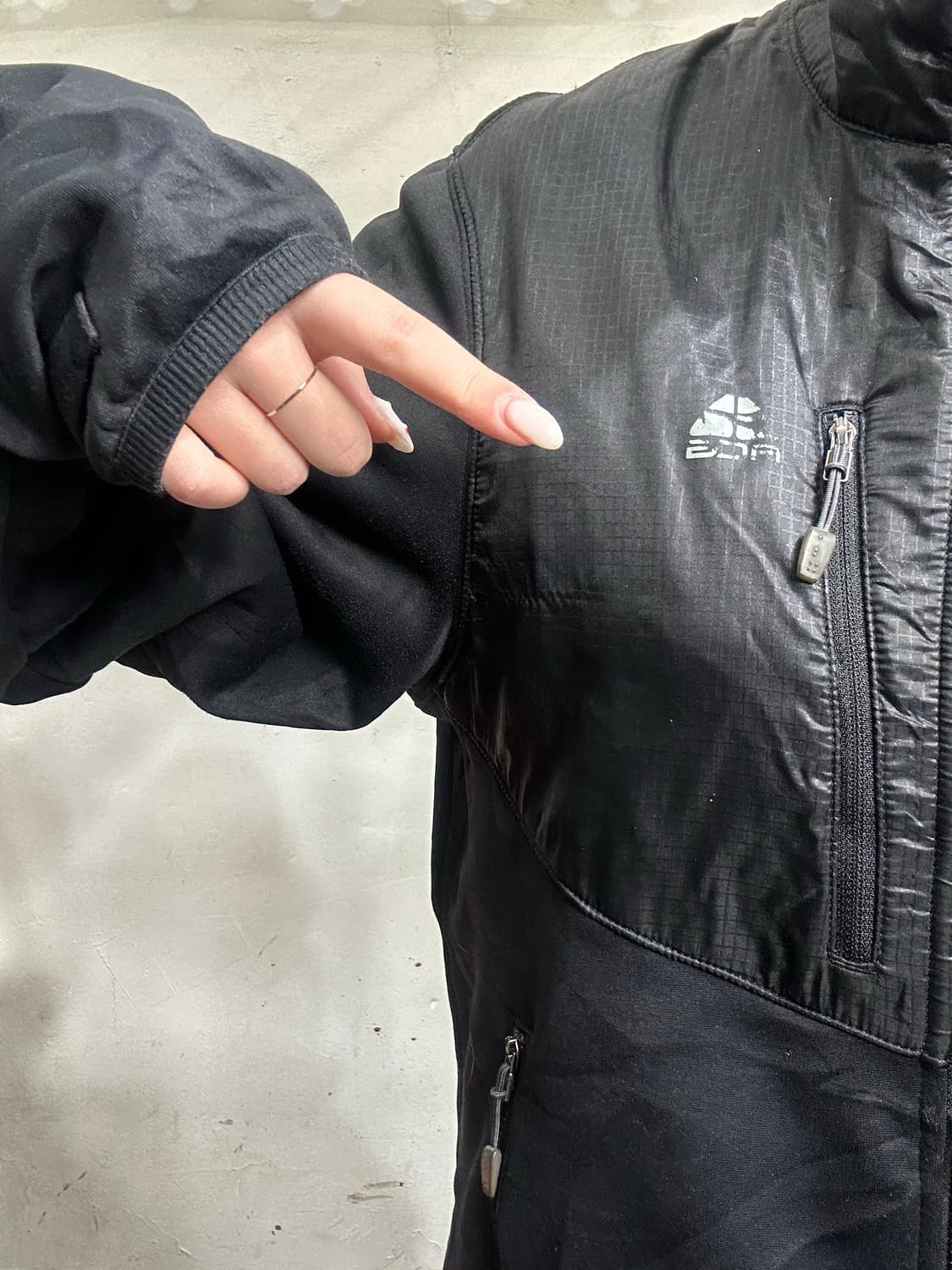 나이키 acg 블랙 후리스 기모 뽀글이 자켓 S 상품이미지4