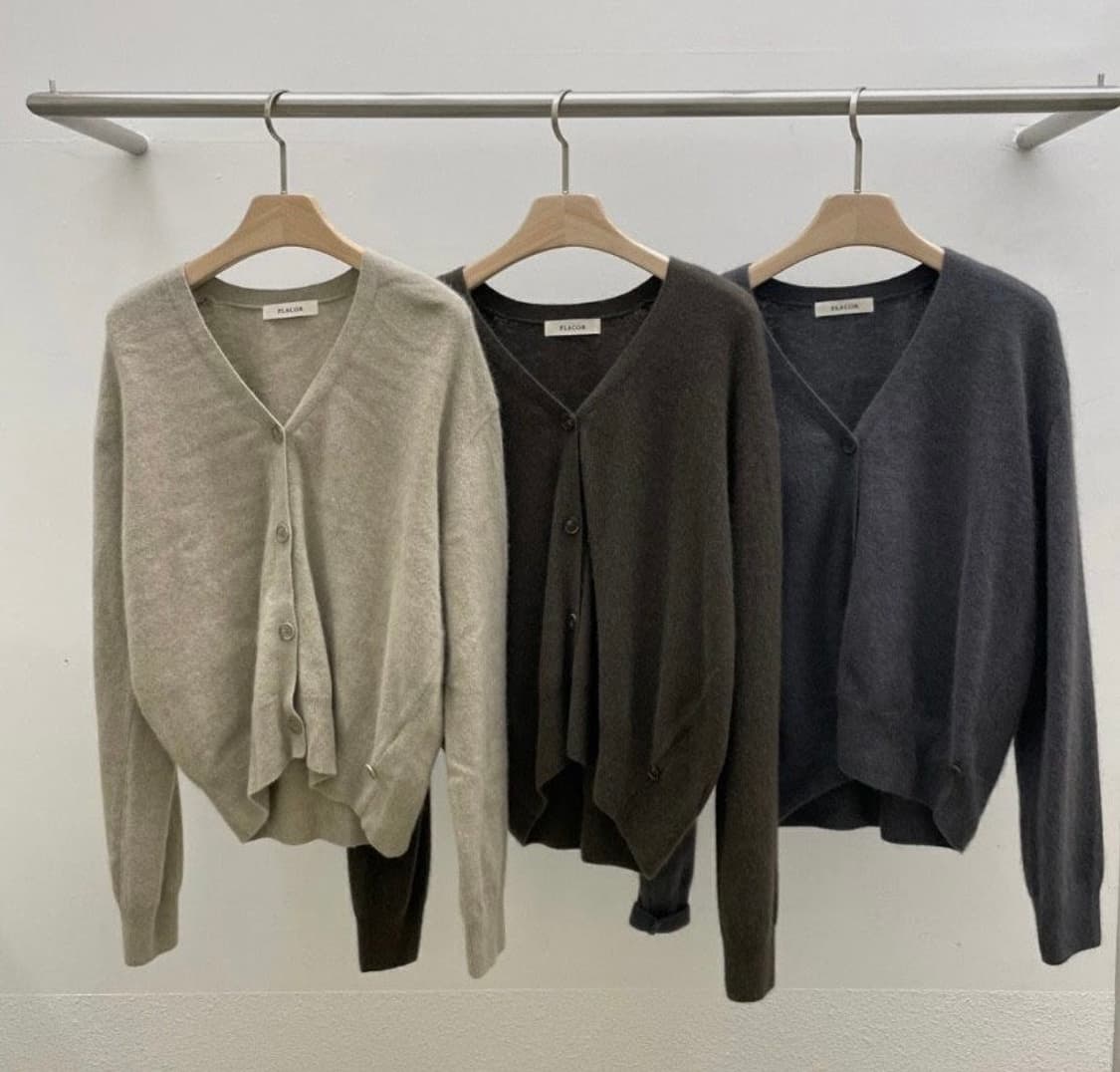 placor 플라코르 라쿤가디건 오트밀  상품이미지2