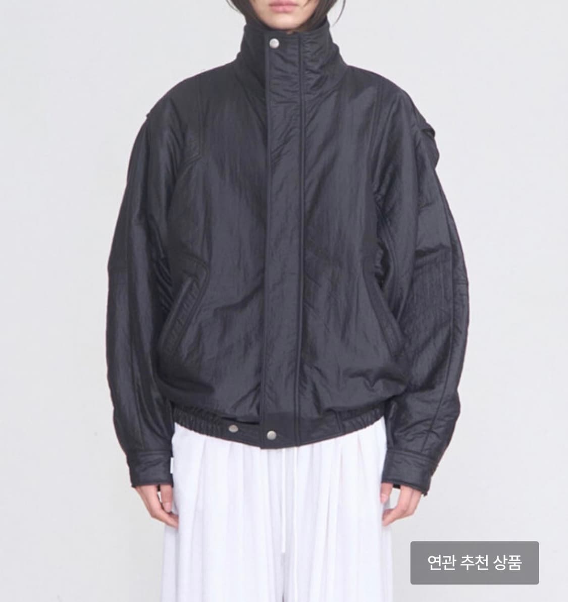 (새제품) 세릭 Cerric 하이넥 봄버 자켓 상품이미지3