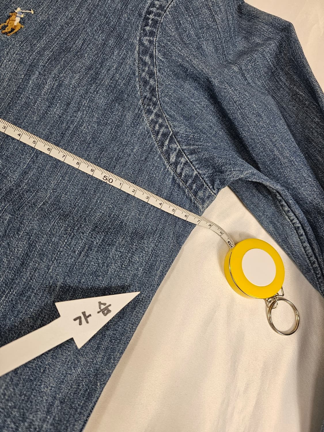 폴로데님셔츠 상품이미지2