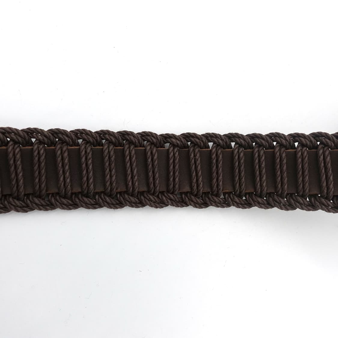 EMPORIO ARMANI 엠포리오 아르마니 아티잔 브라운 루프 벨트 상품이미지6