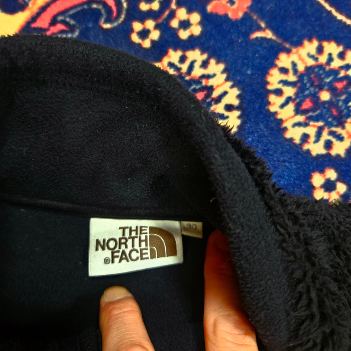 노스페이스 팔 패치 플리스자켓 90size 상품이미지5