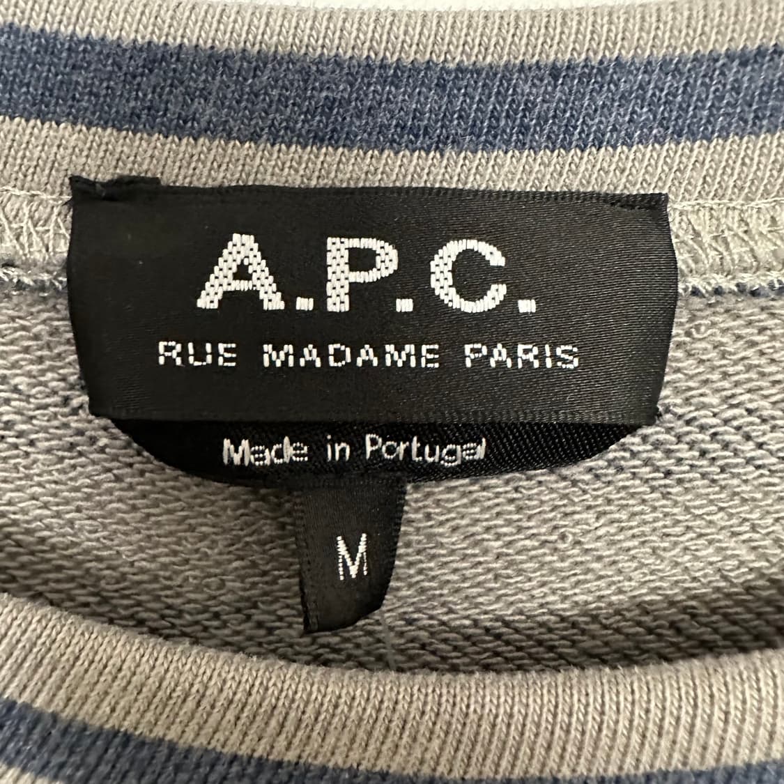 아페쎄 스트라이프 테리 스웻셔츠 상품이미지6