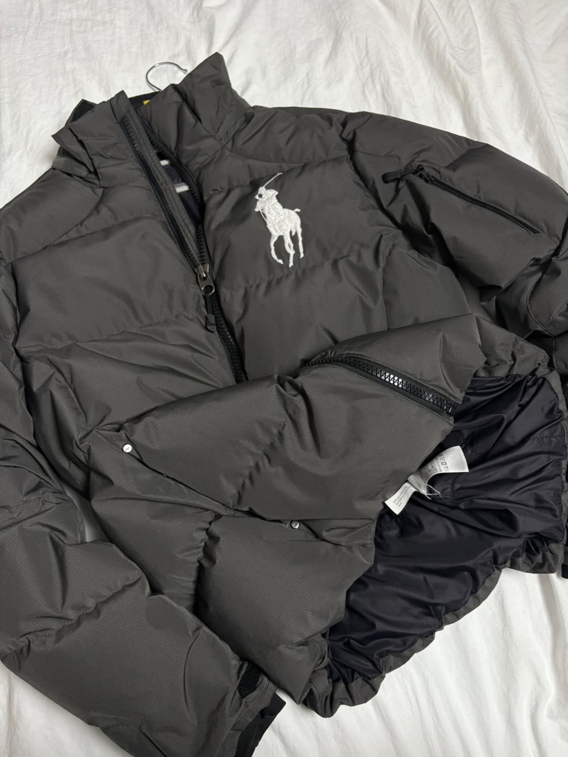 폴로 빅포니 차콜브라운 패딩 상품이미지3