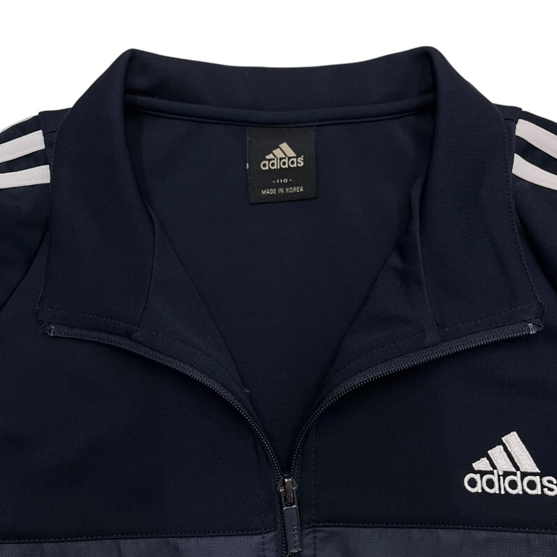 아디다스 에센셜 딥네이비 트랙탑 110 상품이미지5