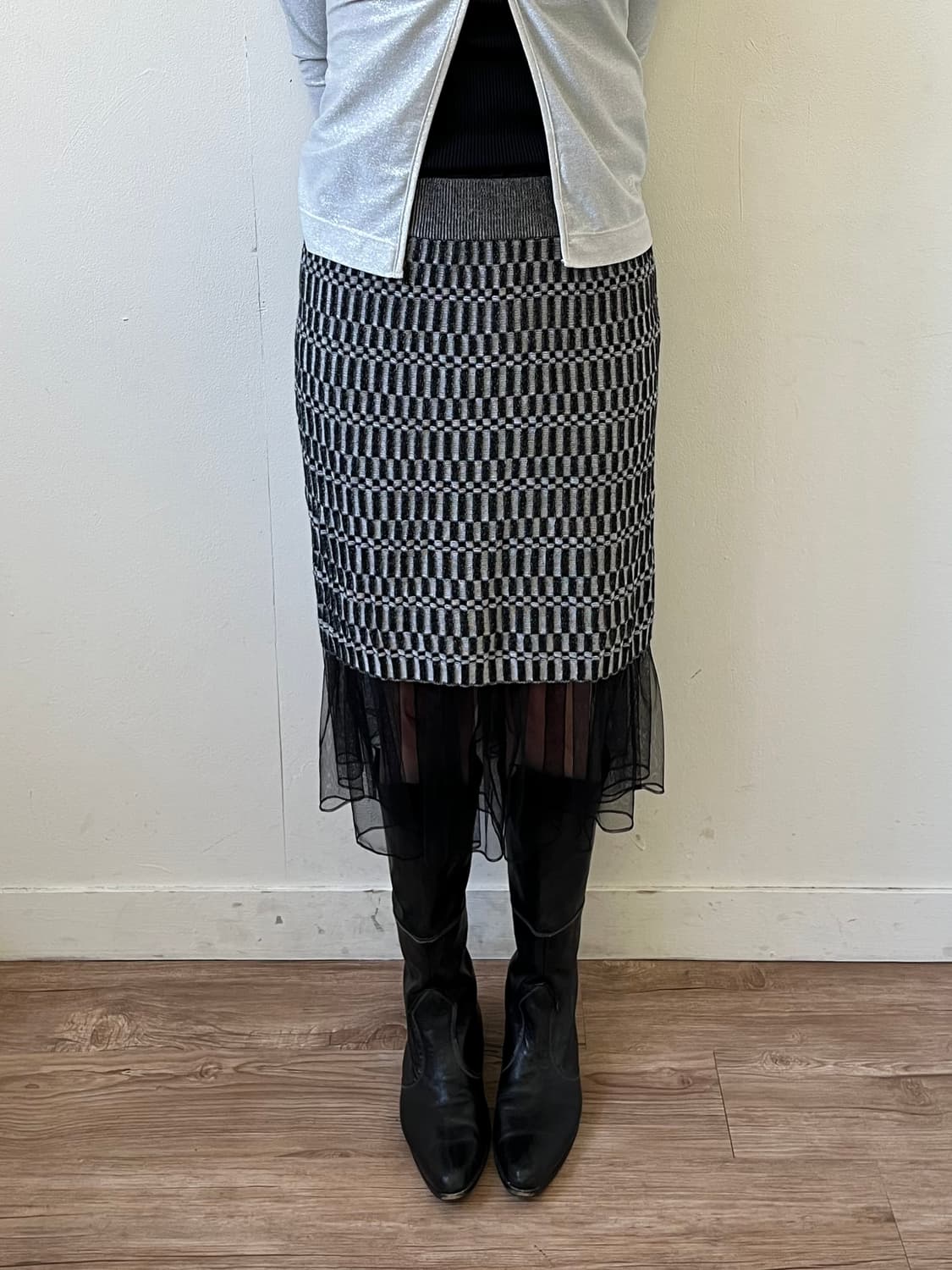 JEANASiS 밴딩 스커트 상품이미지6