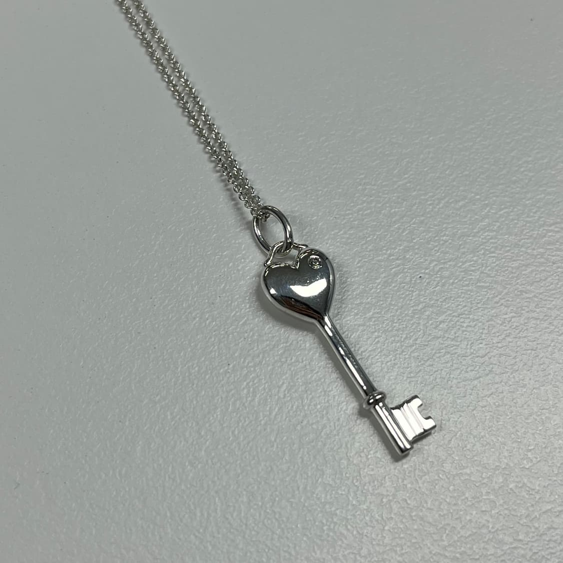 티파니앤코 다이아 하트 태그키 목걸이 상품이미지1