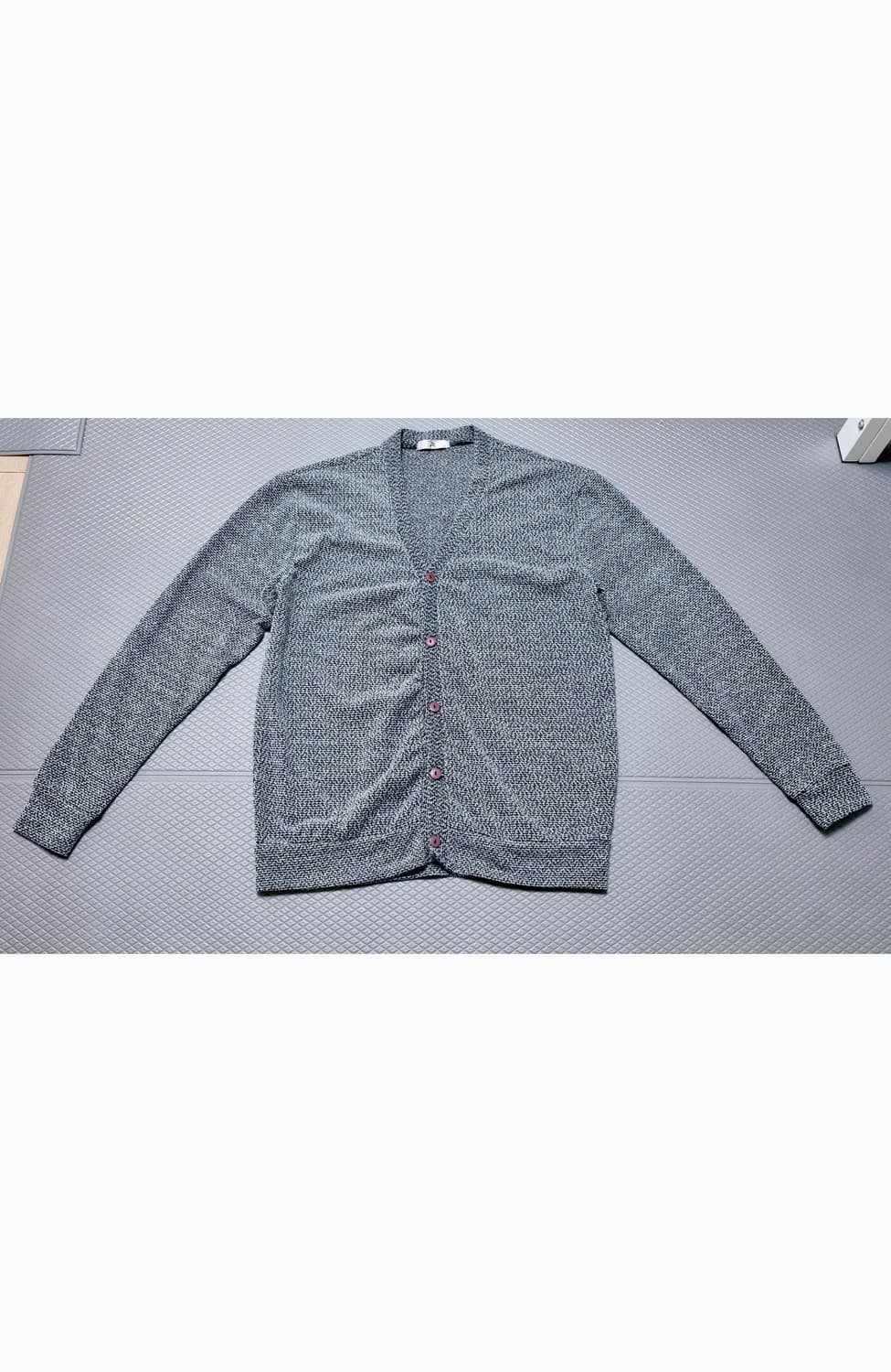 브이넥 니트 가디건 상품이미지1