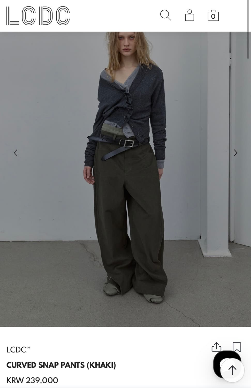 Lcdctm 팬츠 상품이미지1