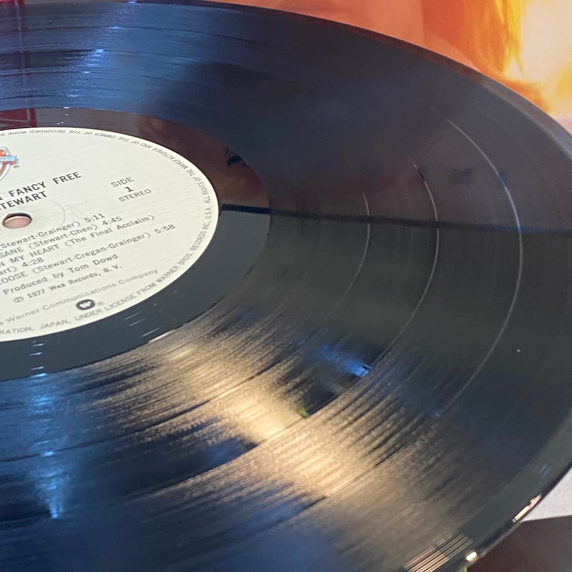 (LP) Rod Stewart -Foot Loose & Fancy Fre 상품이미지6