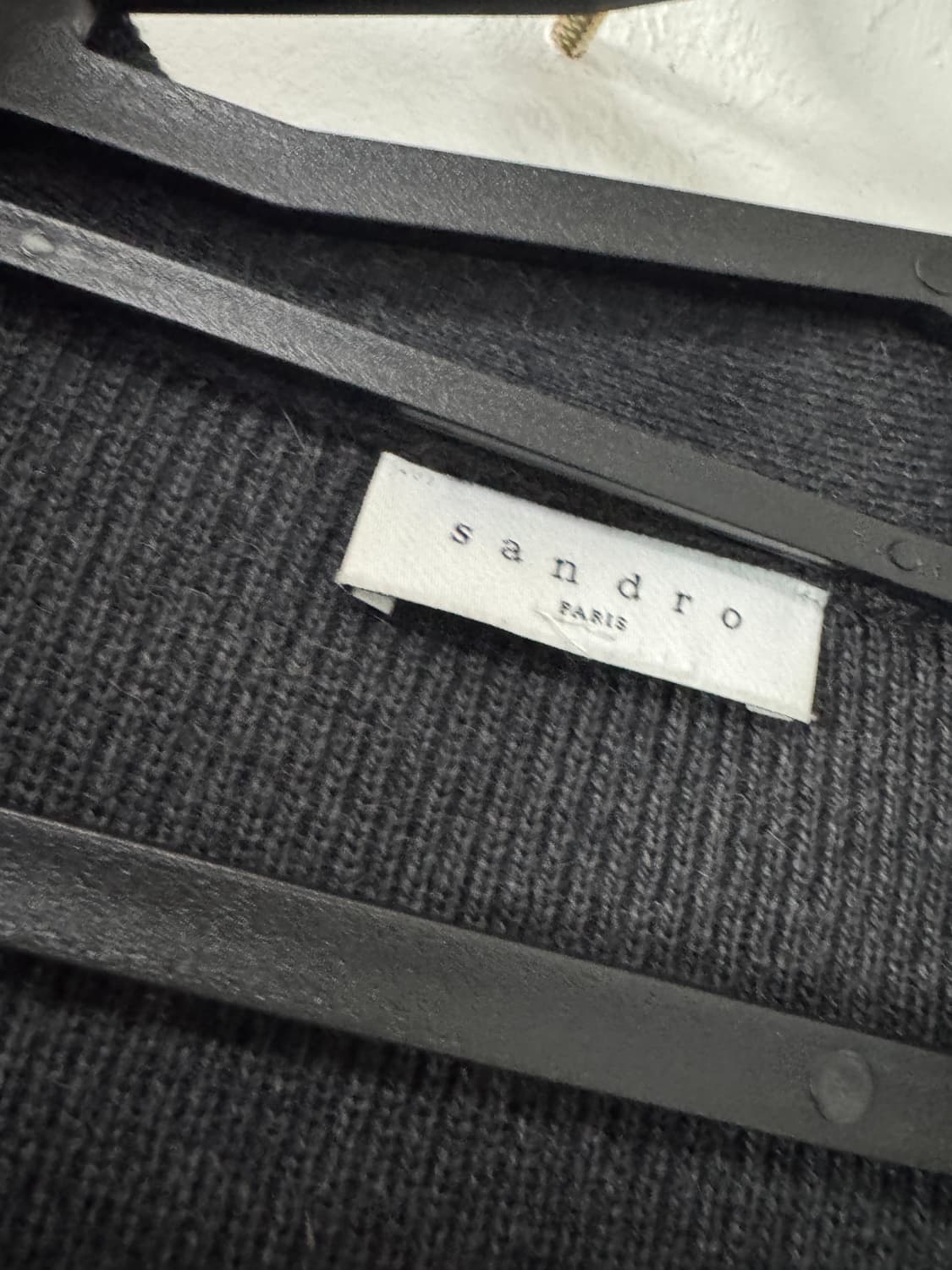 여성 산드로 sandro 캐시미어 혼용 진주 드레스 가디건 상품이미지6