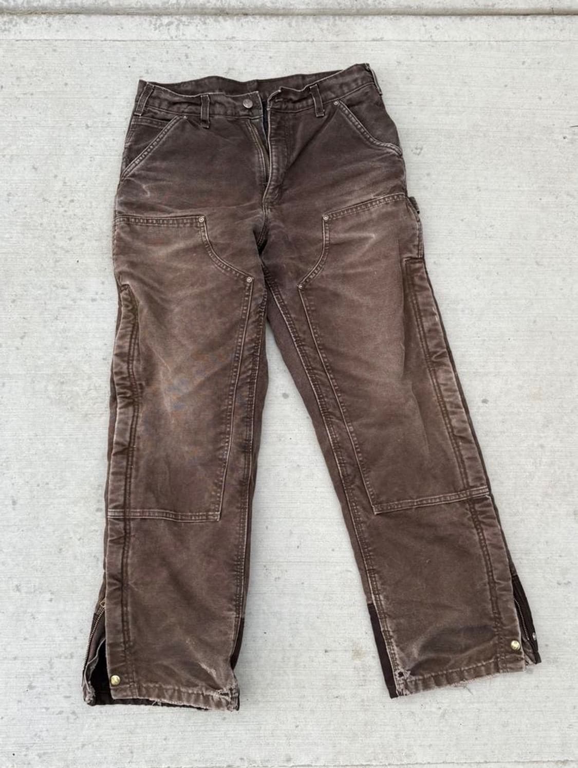 칼하트 b194 퀄티드 더블니 상품이미지1